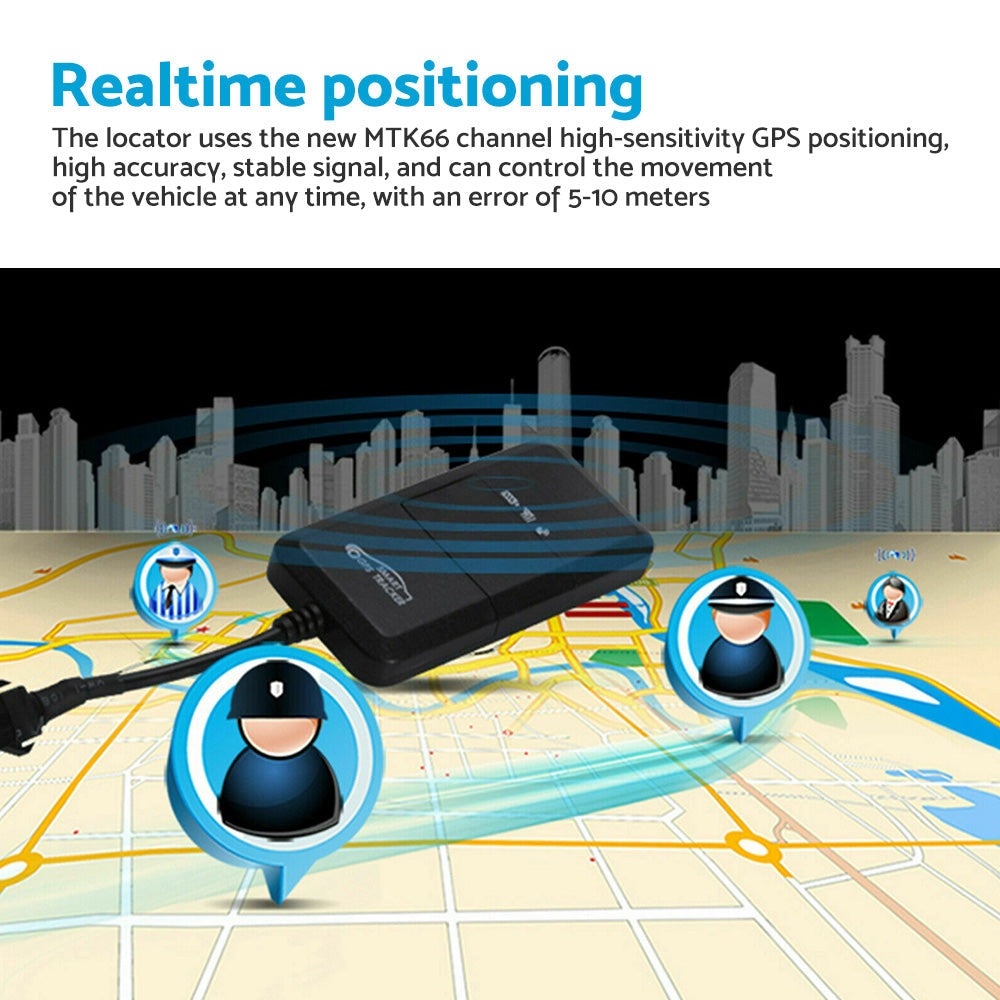 4G GPS Tracker Suitable for Car Vehicle Anti-Theft Real-Time Alarm